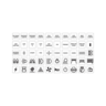 Narva 4WD Sticker Set - 63175BL