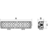 RoadVision 22" DC2 Series LED Twin Light Bar 10-30V 563x65x78.5mm - RBL5220C