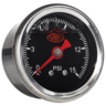 SAAS Fuel Press Gauge 15 Psi Liquid Filled 41mm Black - SG15B