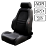Autotecnica Adventurer 4X4 Outback Seat Cloth Black - SP4X4BK