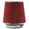 K&N Red Universal Clamp-On Air Filter - KNRG-1001RD