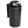 SAAS Oil Catch Tank Baffled Round Black Billet 500mL - ST1003