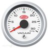 NLA VACUUM GAUGE 0-30INHG SERIES2 52MM WHITE