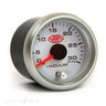 NLA VACUUM GAUGE 0-30INHG SERIES2 52MM WHITE