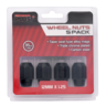 Performance Plus Wheel Nuts Acorn Taper 12mm X 1.25 Black 35mm 5 pk - PP235255BC