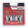 Performance Plus Wheel Nuts Acorn Taper 12mm X 1.25 Chrome 35mm 5pk - PP235255