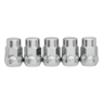 Performance Plus Wheel Nuts Acorn Bulge 14mm X 1.50 Chrome 35mm 5 pk - PP335395