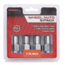 Performance Plus Wheel Nuts Mag 7/16" Chrome 43mm 5 pk - PP743405