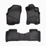 Bedrock Front & Rear Moulded Floor Liners to Suit Nissan Navara - BRN002FR