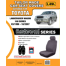 Ilana Esteem Tailor Made 3 Row Seat Cover To Suit Toyota - EST5557CHA