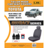 Ilana Outback Canvas Tailor Made 1 Row Seat Cover To Suit Toyota - OUT6057CHA