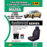 Ilana Esteem Tailor Made 2 Row Seat Cover To Suit Mazda - EST6507BLK