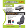 Ilana Outback Canvas Tailor Made 3 Row Seat Cover To Suit Nissan - OUT6580CHA