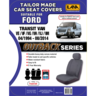 Ilana Outback Canvas Tailor Made 1 Row Seat Cover To Suit Ford - OUT6654CHA