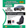 Ilana Esteem Tailor Made 2 Row Seat Cover To Suit Mazda - EST6770BLK