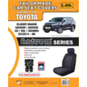 Ilana Esteem Tailor Made 3 Row Seat Cover To Suit Toyota - EST6778BLK