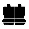 Ilana Esteem Tailor Made 3 Row Seat Cover To Suit Isuzu - EST6779BLK