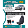 Ilana Esteem Tailor Made 2 Row Seat Cover To Suit Hyundai - EST6887BLK