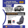 Ilana Outback Canvas Tailor Made 2 Row Seat Cover To Suit Ford - OUT6886CHA