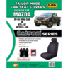 Ilana Esteem Tailor Made 2 Row Seat Cover To Suit Mazda - EST6890BLK