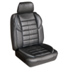 Ilana Altitude Leather Look Seat Covers Charcoal - ALT30DSBLKCHA