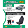 Ilana Esteem Tailor Made 2 Row Seat Cover To Suit Mazda - EST7061BLK