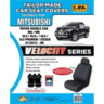 Ilana Velocity Tailor Made 2 Row Seat Cover To Suit Mitsubishi - VEL7127