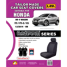 Ilana Esteem Tailor Made 2 Row Seat Cover To Suit Honda - EST7149BLK