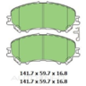 Protex Ultra 4WD Ceramic Front Brake Pads - DB1714CP