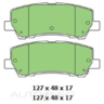 Protex Ultra 4WD Ceramic Rear Brake Pads - DB1694CP