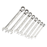 Chicane Metric Ratchet Spanner Set 8 Pieces - CH6026