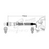 PAT Premium Oxygen/Lambda Sensor Pre-Catalytic Converter/Manifold - EGO-819