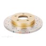 DBA Disc Brake Rotor Street Cross Drilled & Slotted - DBA42053XS