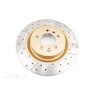 DBA Disc Brake Rotor Street Cross Drilled & Slotted - DBA2096X