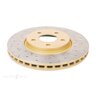 DBA Disc Brake Rotor Street Cross Drilled & Slotted - DBA42052XS