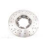 DBA Disc Brake Rotor Single Street Cross Drilled & Slotted - DBA698X