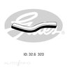 Gates Lower Radiator Hose - 05-0814