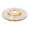 DBA Disc Brake Rotor Street Cross Drilled & Slotted - DBA4167XS