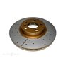 DBA Disc Brake Rotor Street Cross Drilled & Slotted - DBA2874X