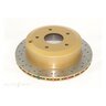 DBA Disc Brake Rotor Street Cross Drilled & Slotted - DBA42021XS