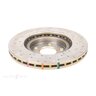 DBA Disc Brake Rotor Street Cross Drilled & Slotted - DBA4167XS