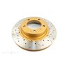 DBA Disc Brake Rotor Street Cross Drilled & Slotted - DBA42394XS