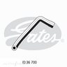 Gates Lower Radiator Hose - 05-0671