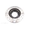 DBA Disc Brake Rotor Street Cross Drilled & Slotted - DBA4790XS