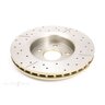 DBA Disc Brake Rotor Street Cross Drilled & Slotted - DBA2530X