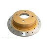 DBA Disc Brake Rotor Single Street Cross Drilled & Slotted - DBA616X