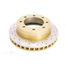 DBA Disc Brake Rotor Single Street Cross Drilled & Slotted - DBA798X