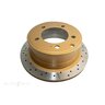 DBA Disc Brake Rotor Single Street Cross Drilled & Slotted - DBA794X