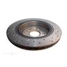 DBA Disc Brake Rotor Street Cross Drilled & Slotted - DBA42029XS