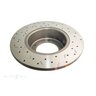 DBA Disc Brake Rotor Street Cross Drilled & Slotted - DBA4087XS